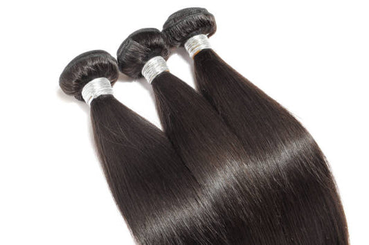 Jet Black Straight Bundles
