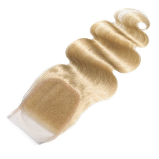 Blonde Body Wave Lace Frontal Closure