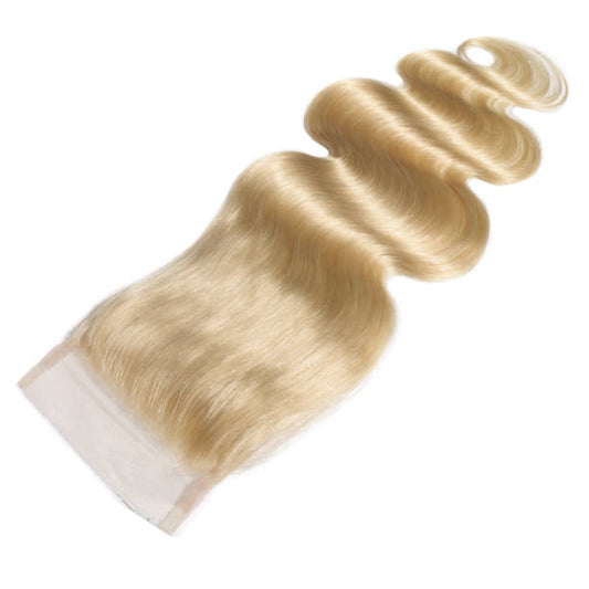 Blonde Body Wave Lace Frontal Closure