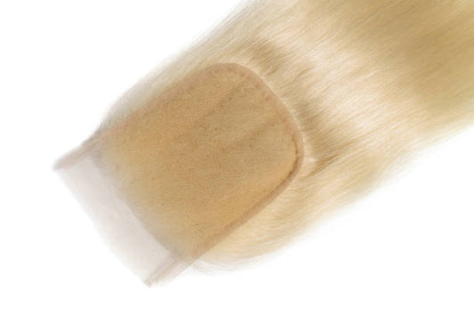 Blonde Straight Lace Closure