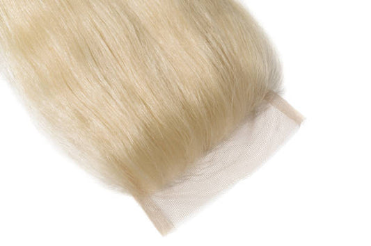 Blonde Straight Lace Closure