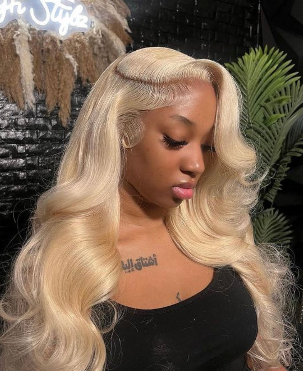 13x6 Blonde HD Lace Frontal Body Wave