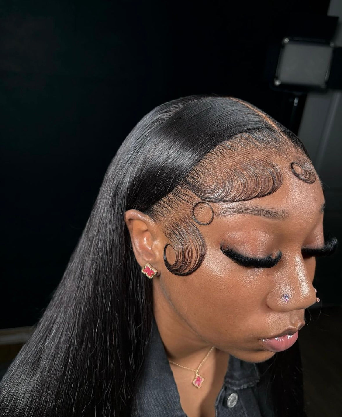 13x6 Jet Black Straight HD Lace Frontal