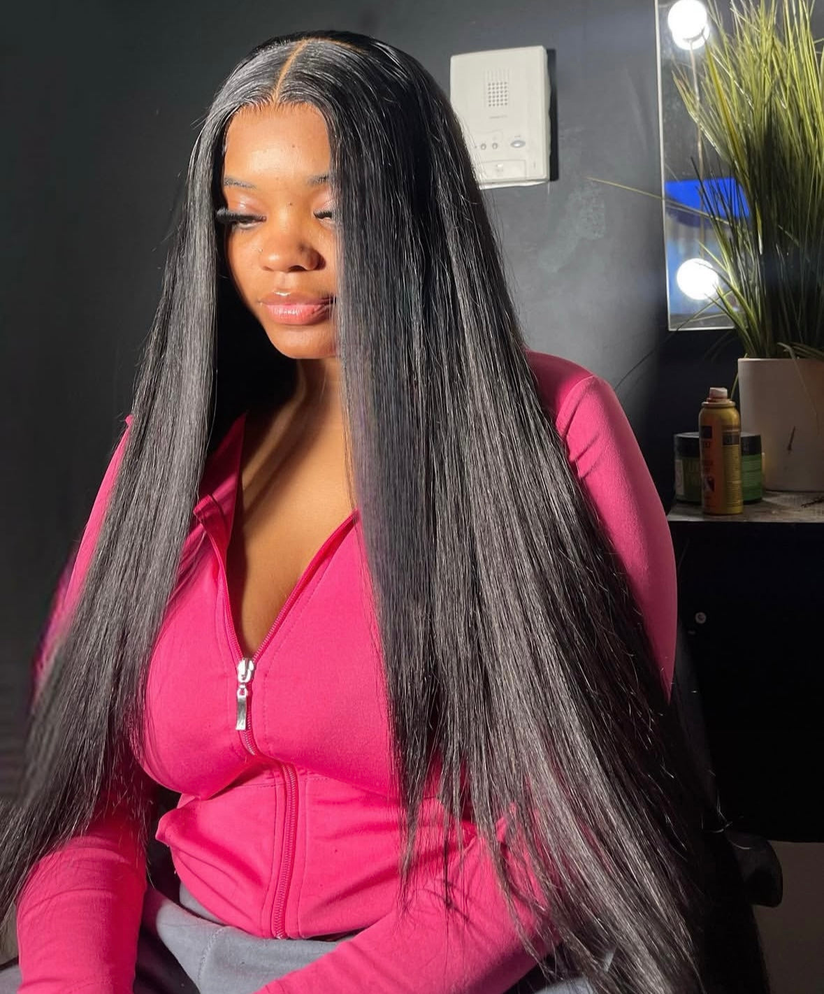 Jet Black Straight Bundles