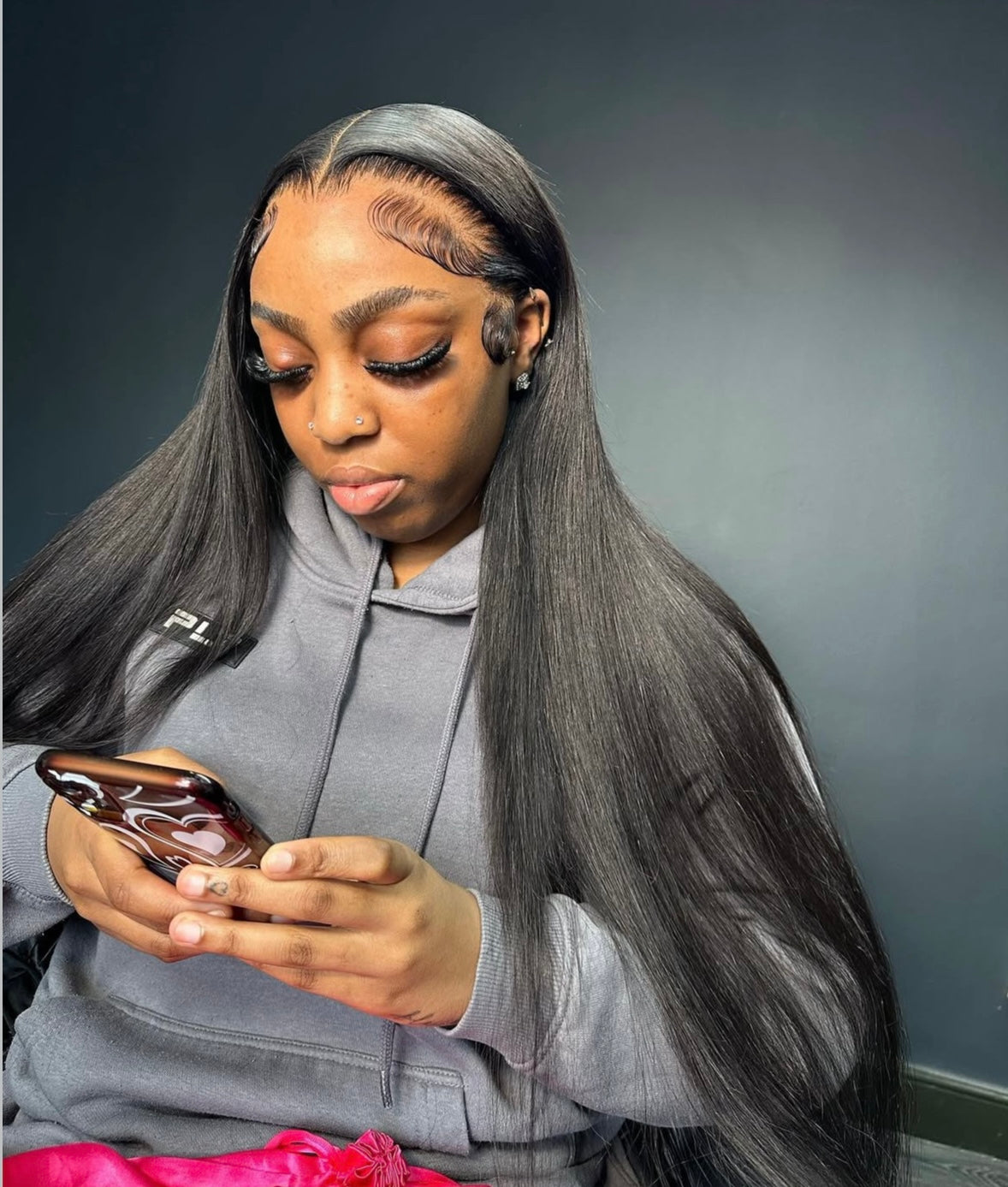 Jet Black Straight Bundles