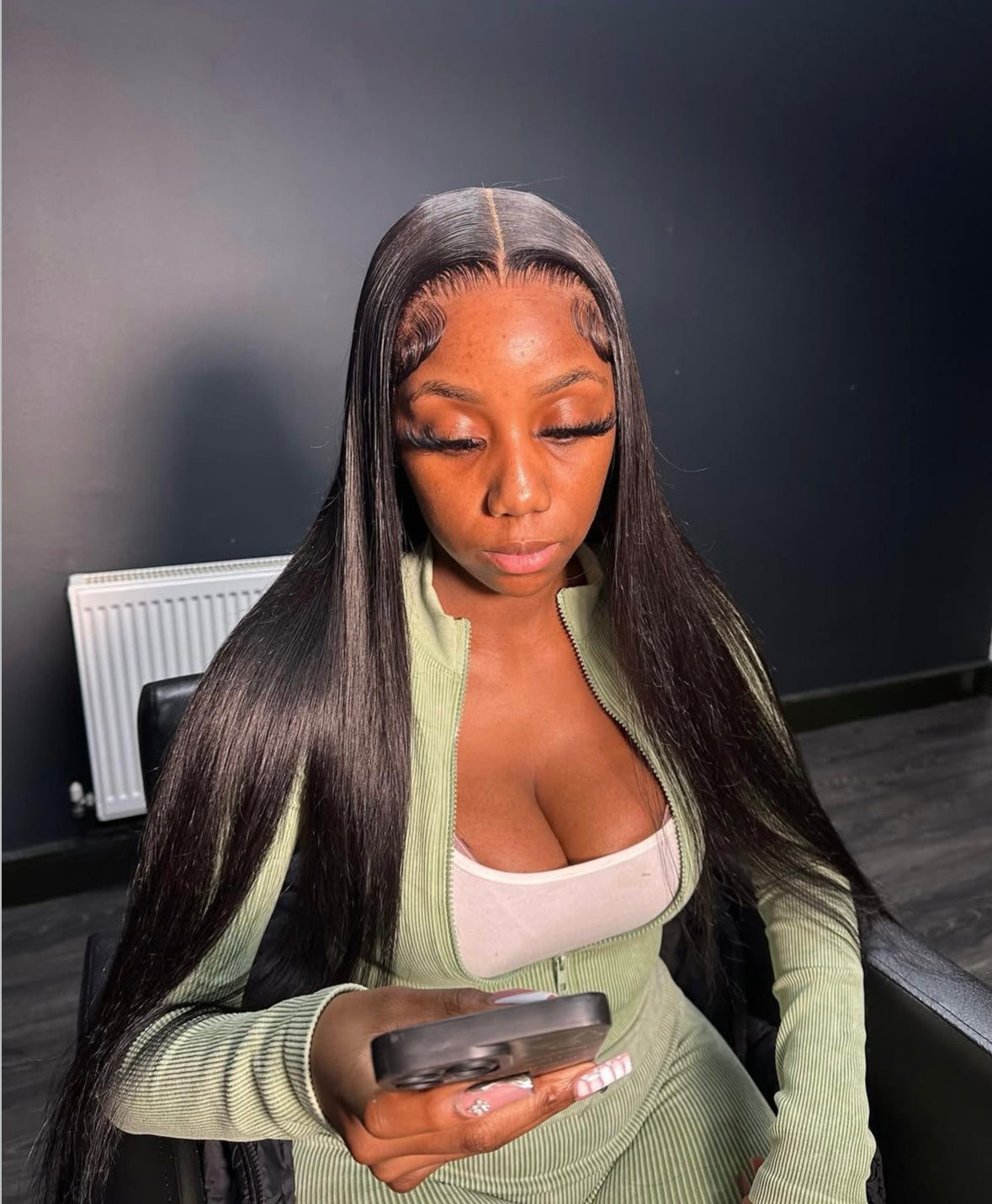 Jet Black Straight Bundles