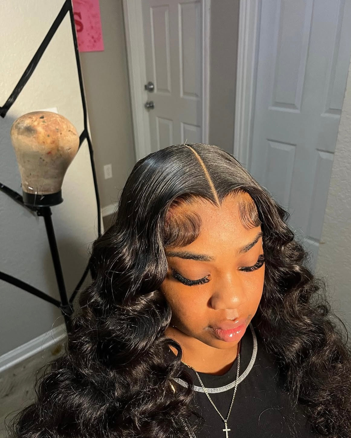 13x6 Jet Black HD Lace Frontal Body Wave