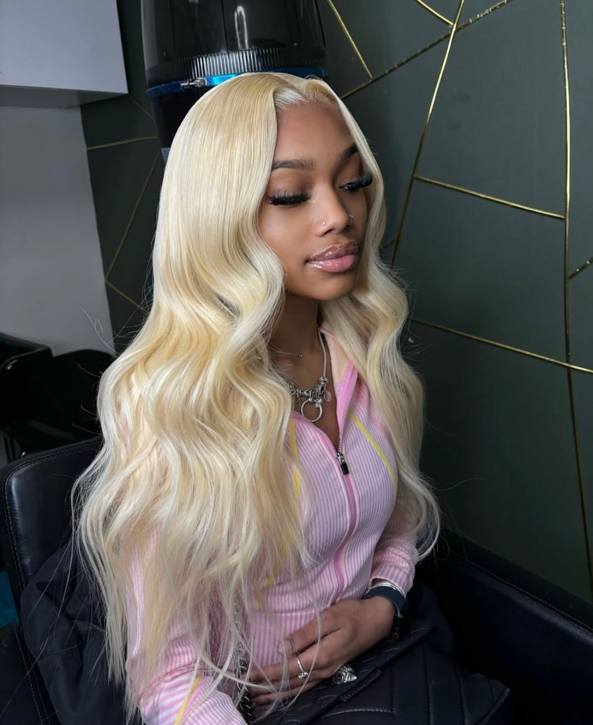 Blonde Body Wave Lace Frontal Closure