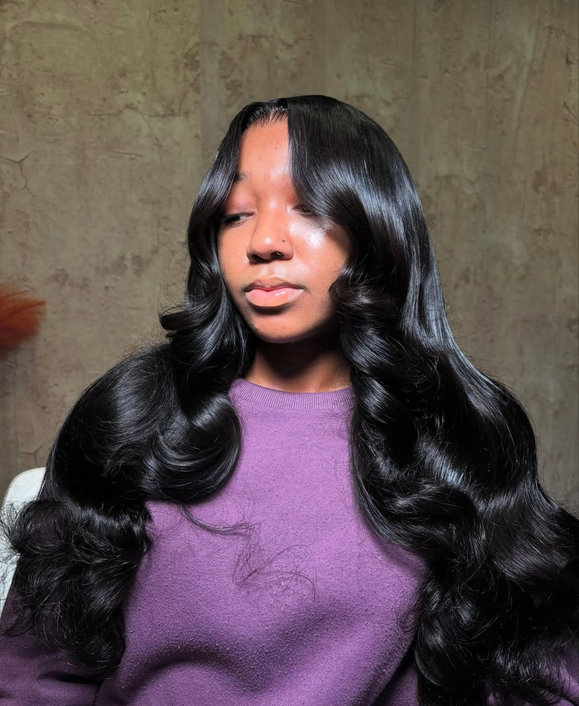 6x6 Jet Black Body Wave Lace Closure